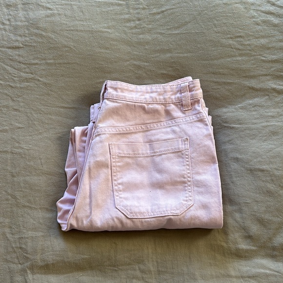 ✨H&M LIGHT PINK CARGO PANTS SZ 6 - Picture 4 of 6